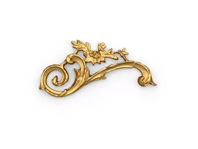 Classic decor ornament 331 3D model