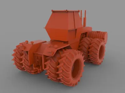 Allis-Chalmers 8550 3D print model