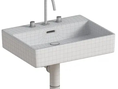 ceramic washbasin 3D model