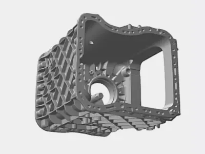 Korobka peredach 3D model