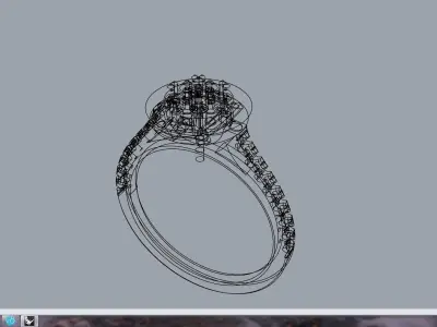Engagement Ring Free 3D print model