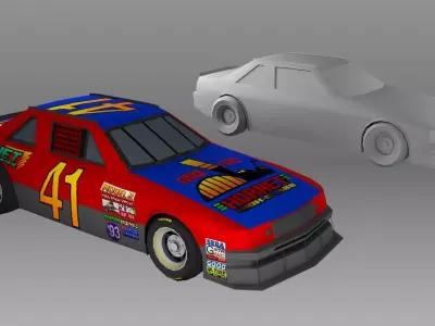 Daytona USA Hornet Low-poly 3D model