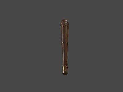 Baseball Bat Free low-poly 3D model shop