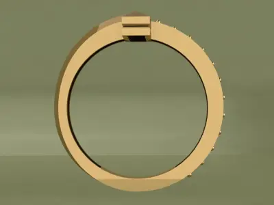 Ring Tiffany 3D print model