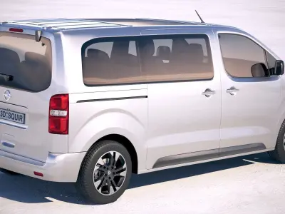 Opel Zafira Life 2020 3D model