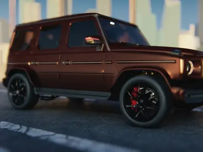Mercedes Benz G 63 AMG 3D model