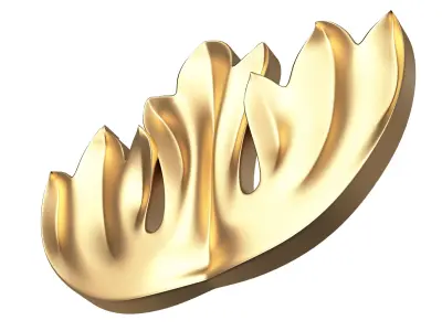 Corbel Carved 01 Low-poly 3D model