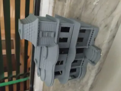 Colonial House - 3D Printing Ready 3D print model