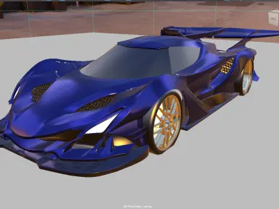 Apollo Intensa Emozione Low-poly 3D model