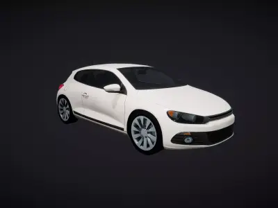 Car Hatchback 01 3D model