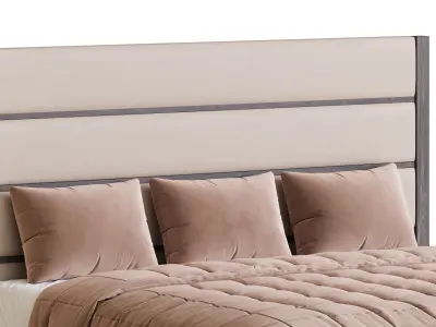 Casa Padrino luxury double bed frame 3D model