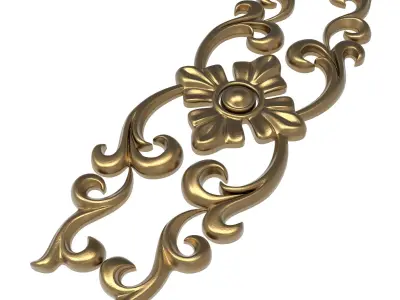  decorative pattern ready for 3D printing 3D model 344