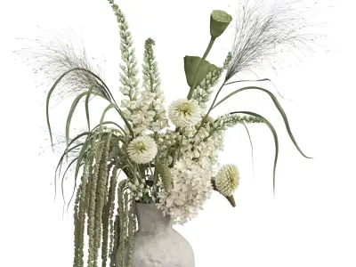 Flower In Vase 113 3D model