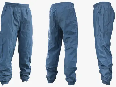 Pants 95 - All MH Bodies and UE5 Skeletons - Rigged Low-poly 3D model