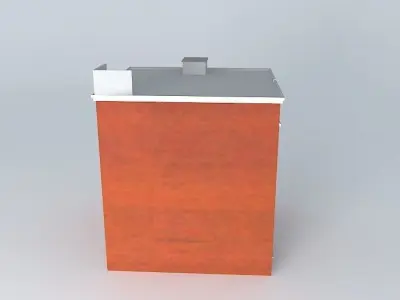 Dal Tex Building (As in 1963) Free 3D model