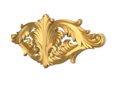 carved classic decorative ornament cnc 3d printing stl 43 3D model