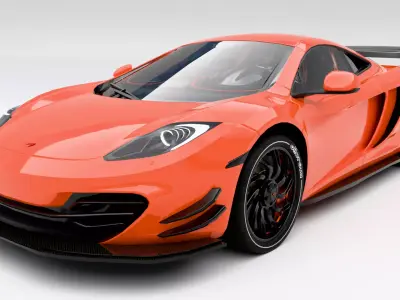 Mclaren MP4-12C Ultimate Low-poly 3D model