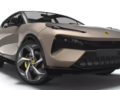 Lotus Eletre UK spec 2023 3D model
