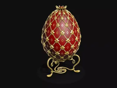 Egg FABERGE R10 3D model