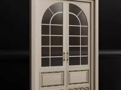 Door Design 1 Low-poly 3D model