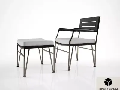 Promemoria Cernobbio chair 3D model