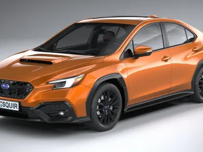 Subaru WRX 2022 3D model