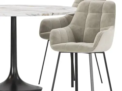 Dining set 24 3D model