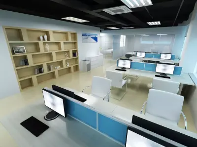 jes office 3D model