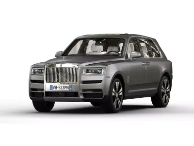 Rolls Royce Cullinan Low-poly 3D model