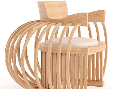 Torus Chair 3D model