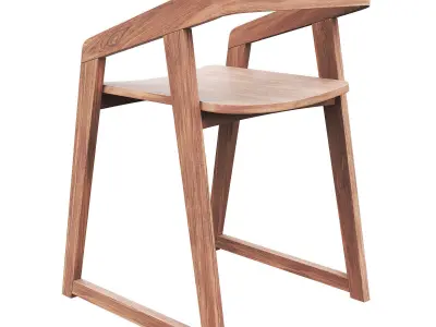 Experience ARM CHAIR 3d model Low-poly 3D model