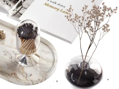 Decor set 39 3D model