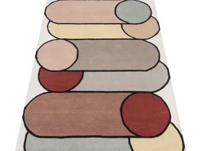 Rug Set 2158 3D model