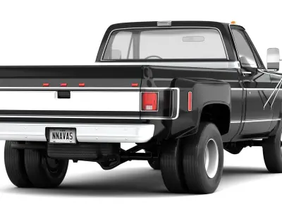 GENERIC PICKUP TRUCK 8 3D model