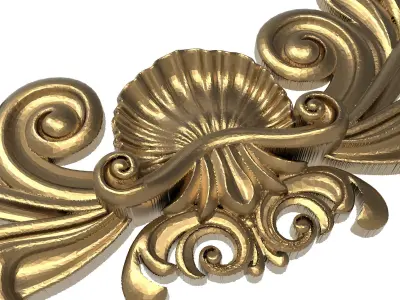  decorative pattern ready for 3D printing 3D model 48