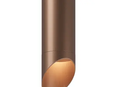 20143x Rullo Lightstar ceiling lamp with nozzle 3D model