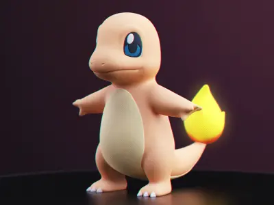 Pokemon - Starter 3D print model