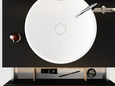 Bathroom set 3D model