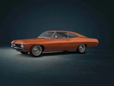 CHEVROLET IMPALA 1967 3D MODEL 3D model