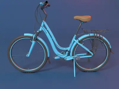 Vintage Bicycle  3D model