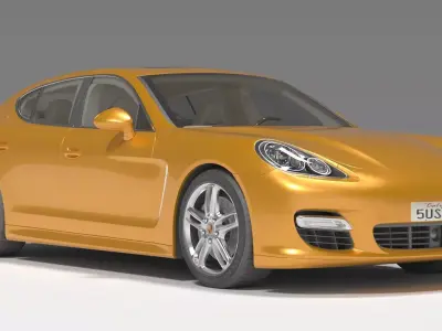 Porsche Panamenha 3D model