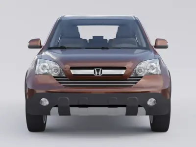 Honda CR-V 2007 Low-poly 3D model
