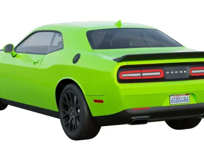 Dodge Challenger SRT Hellcat and  Demon 3D model