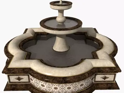 Fountain 08 3D model
