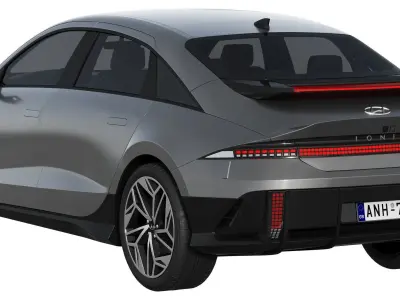Hyundai Ioniq 6 3D model