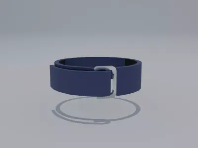 Fitness Sport Belt 3D model