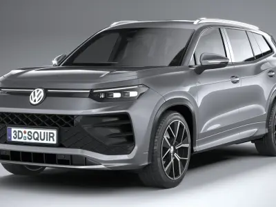 Volkswagen Tayron 2025 3D model