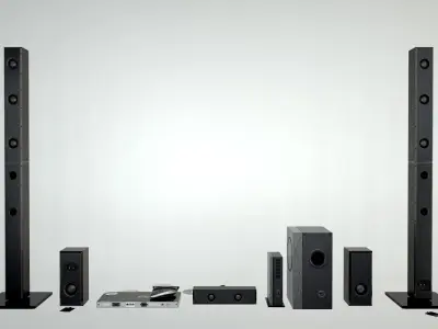 Home Theatre System HT  3D model