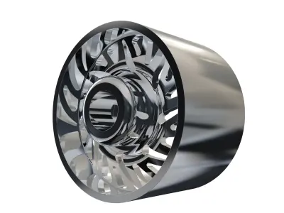 JTX REAR CAPITAL DUALLY WHEEL 3D MODEL 3D print model