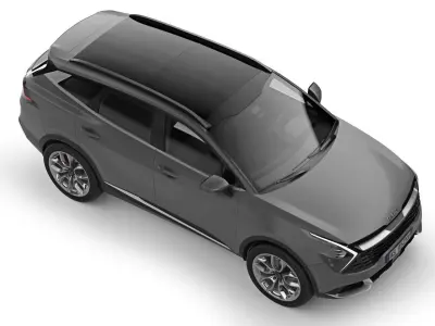 KIA Sportage LX 2023 3D model